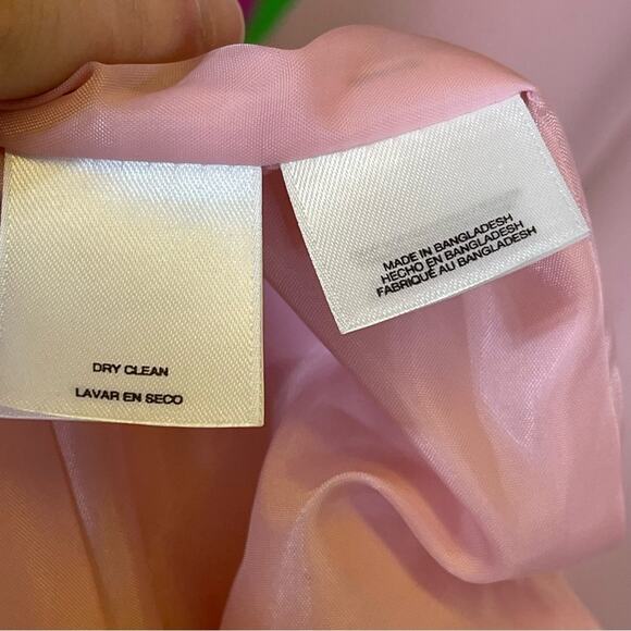 Kasper, Pale Pink 2 Piece Dress and Jacket Set. Size 4 Petite. New condition! - Picture 4 of 13